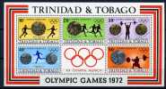 Trinité ** Bloc N° 4 - J.O. De Munich - Trinidad & Tobago (1962-...)