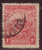 - BARBADES - 1930 - YT N° 168B - Oblitéré  - - Barbados (...-1966)