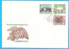 FDC ALLEMAGNE BERLIN 1980 ANIMAUX / T 39 - Schildpadden