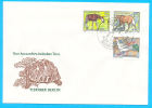 FDC ALLEMAGNE BERLIN 1980 ANIMAUX / T 40 - Schildpadden