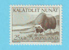 GRONLAND GROENLAND ANIMAUX 1969 / MNH** / AS 308 - Nuevos