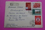 Lettre Document De Russie CCCP Ex URSS >ROUEN Les SAPINS:France Affranchissement Multiples Jolis Timbres De Russie 1971 - Storia Postale