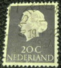 Netherlands 1953 Queen Juliana 20c - Used - Usati