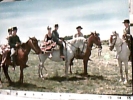 ESPANA  ANDALUSIA  CAVLLI HORSES FESTA  COSTUMI VB1970  DV1554 - Andere & Zonder Classificatie