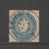 GERMANY -SACHSEN 1863 Used Stamp 2 Neu Groschen Blue Nr. 17 - Saxony