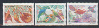 Brasil 1986 YT 1811-13 ** Navidad. Pintura. Aves Y Motivos Alusivos "Jesus En El Nido" "Arbol De Navidad" - Unused Stamps