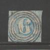 GERMANY -THURN &TAXIS 1865  Used   Stamp 6 Kreuzer Blue Nr. 43 - Used