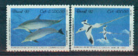 Brasil 1992 YT 2064-65 ** Preservacion Del Medio Ambiente Fauna Del Archipielago Fernando De Noronha. - Neufs