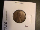 US  1926  1 Cent Lincoln Coin ,VF - 1909-1958: Lincoln, Wheat Ears Reverse