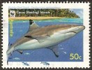 COCOS (KEELING) ISLANDS  - USED 2005 50c Sharks - Black Reef Shark - Cocos (Keeling) Islands