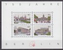 A1387 - BERLIN BF Yv N°8 ** ARCHITECTURE - Blocks & Sheetlets