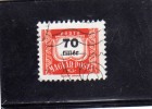 HUNGARY - UNGHERIA - MAGYAR 1958 TAXE - SEGNATASSE USED - Segnatasse