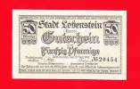 Lobenstein, Thüringen, Notgeld, 50 Pfennig, 1919, Selten - [11] Emissions Locales