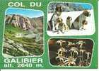 24130 .  Le Col Du Galibier  Multi Vue - Autres Communes