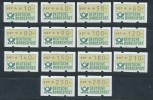 Bund ATM 1981 14 Werte 10 .. 280 ** Kpl. - Timbres De Distributeurs [ATM]