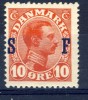 #C936. Denmark 1917. Military Stamp. Michel 2. MNH(**) - Oficiales