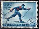 PIA - SAN  MARINO  - 1955 : 7° Giochi Olimpici Invernali Di Cortina D´ Ampezzo  -  (SAS  429) - Usados