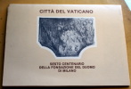 VATICANO 1986 - 4 OFFICIAL POSTCARDS "6TH CENTENARY FOUNDATION MILANO CATHEDRAL - Postwaardestukken