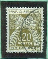 92 Oblitéré Taxe - 1960-.... Usati