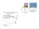 ET-Sonderbrief  "Selbstklebende Briefmarke"  Geneva USA / Genève CH       1996 - Brieven En Documenten