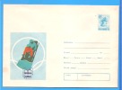 Innsbruck Winter Olympic Bobsled, Luge Romania Postal Stationery Cover 1976 - Hiver 1976: Innsbruck