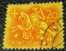 Portugal 1953 Medieval Knight 20c - Used - Used Stamps