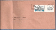 N° 2531 EUROPA FRANCE 1988 SUR LETTRE TARIF DU 1.08.87 AU 10.01.90  - FLAMME CRETEIL - Postal Rates