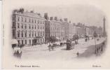 IRLANDE . DBLIN . THE GRESHAM HOTEL . Tramway à Impériale . Calèches - Dublin