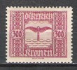 Autriche - Poste Aérienne - 1922/4 - Y&T 4 - Neuf * - Sonstige & Ohne Zuordnung