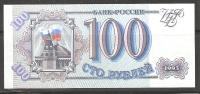 RUSSIA  1993 , 100 ROUBLES BANKNOTE,CRISP UNC - Rusia