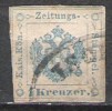 Autriche - Taxe Pour Journaux - 1858 - Y&T 1- Oblit. - Postage Due