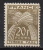 France - Taxe - 1946/55 - Yvert N° 87 ** - 1859-1959 Neufs