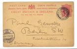 ENG179 - U.K. , Intero Viaggiato Da Ben Rhydding Per Berlino (Germania) 9FE07  . - Lettres & Documents