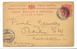 ENG179 - U.K. , Intero Viaggiato Da Ben Rhydding Per Berlino (Germania) 9FE07  . - Briefe U. Dokumente