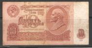 RUSSIA/USSR 1961 ,10 Rubles, Lenin ,V FINE - Rusia