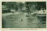 American Legion Swimming Pool And Park SEYMOUR -  CT -  1950s - Andere & Zonder Classificatie