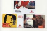 3 Used Phone Cards  From Czech Republic Lot 101 A - Czech Republic