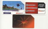 3 Used Phone Cards  From Italy Lot 101 B - Otros & Sin Clasificación