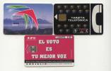 3 Used Phone Cards  From Spain, Mexico,  Slovakia Lot 61 - Otros – Africa