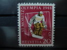1000 948 Olympic Saint-moritz  Eishockey - Unused Stamps