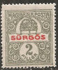 Ungheria 1916  Per Giornali  MNH**  -  Yv. 9 - Dienstzegels