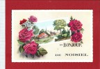 AV387 NOISIEL (77 Seine-et-M) Un Bonjour De .. - Roses Village église (voir Détails 2scan) écrite Ed. HAMEL Paris N° 131 - Noisiel