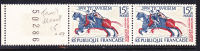 FRANCE  N° 1172 15F ROUGE ET BLEU FRAGMENT DE LA TAPISSERIE DE LA REINE MATHILDE TRAIT DEVANT 15  NEUF SANS CHARNIERE - Unused Stamps