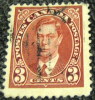 Canada 1937 King George VI 3c - Used - Oblitérés