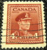 Canada 1942 War Effort King George VI 4c - Used - Oblitérés