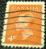 Canada 1949 King George VI 4c - Used - Gebruikt