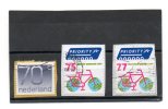 PAYS-BAS   3 Timbres 70 75 Et 76    Année 2008 Et 2009     (sur Fragment Oblitérés) - Used Stamps