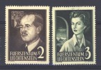 Liechtenstein  -  1955  :  Yv  294-95  ** - Unused Stamps