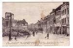 Rare CPA 59 - Le Cateau Après Bombardement - Rue De France ( Magasin Loze Malaquin, Imprimerie Catesienne ) - Le Cateau