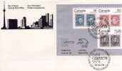 Canada: 1978 Très Belle Fdc "CAPEX 789" Avec Bloc Cachet Ottawa - Covers & Documents